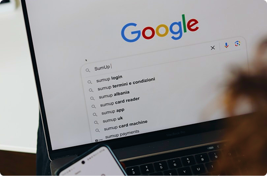 Resultados en Google